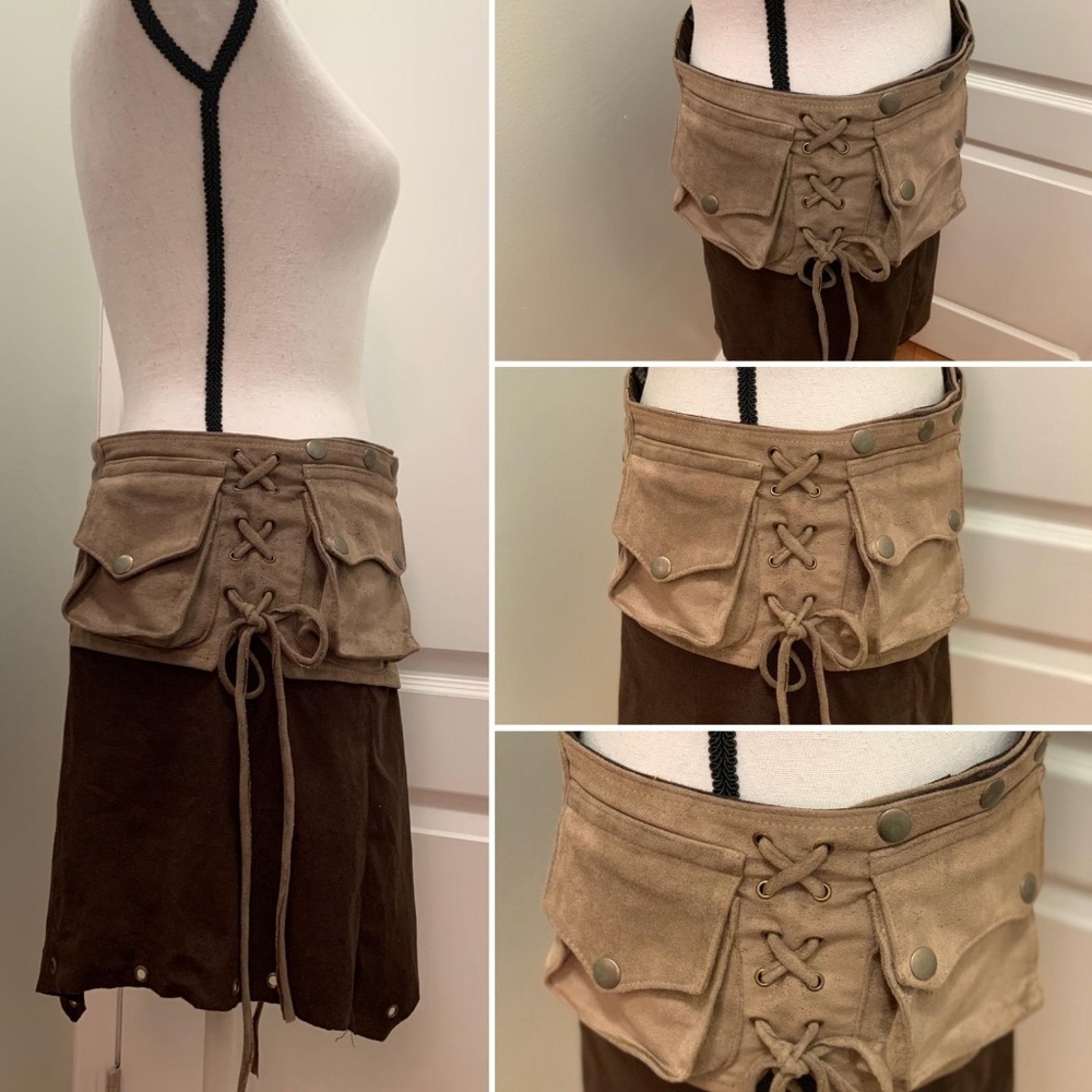 Boho Free People inspired wrap skirt - Picture 3 of 8